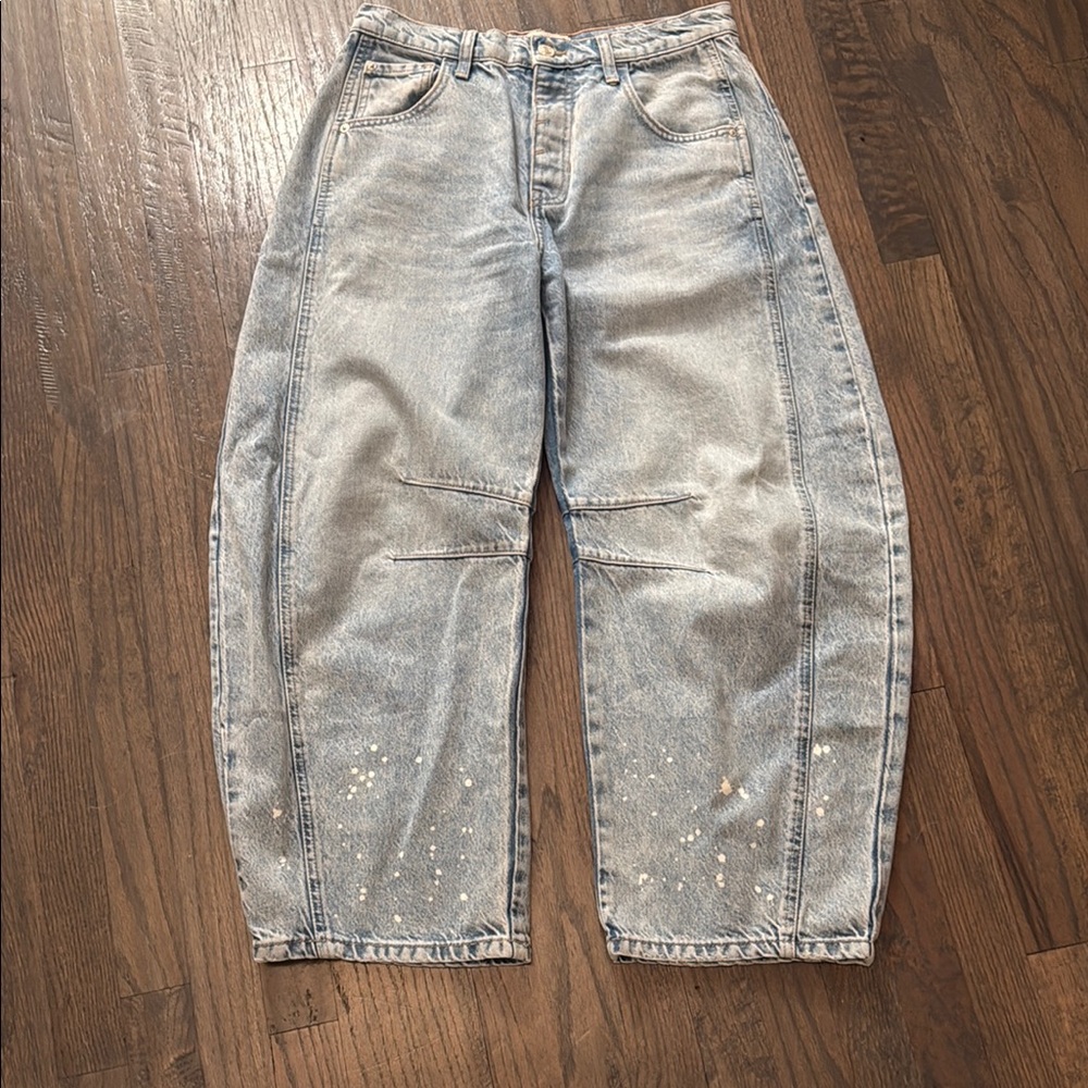 We The Free Light Blue Ankle Jeans